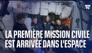 Les images de l'arrivée de la première mission civile de SpaceX dans l'ISS