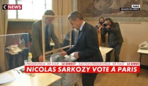 Présidentielle 2022 : Nicolas Sarkozy a voté ce dimanche dans le 16ème arrondissement de Paris