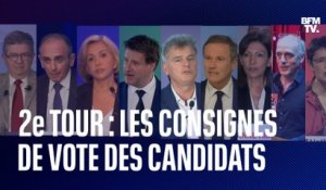 Macron, Le Pen ou l’abstention ? Les consignes de vote des candidats éliminés au 1er tour