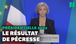Les résultats de Valérie Pécresse sont les pires à la présidentielle pour la droite