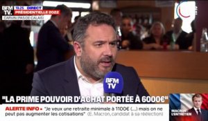 Emmanuel Macron veut "porter le plafond de la prime pouvoir d'achat à 6000 euros"