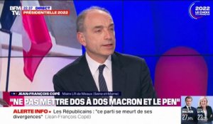 Jean-François Copé: "Emmanuel Macron n'est pas réélu dans deux semaines, à l'heure où nous nous parlons"
