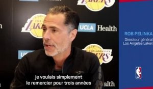 Lakers - Pelinka explique le licenciement de Vogel
