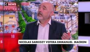 Laurent Valdiguié: «Emmanuel Macron est un peu coaché par Nicolas Sarkozy»