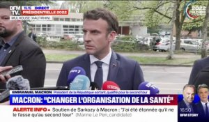 Macron tacle Le Pen sur son attitude pendant la crise sanitaire: "Elle allait soigner les gens à la chloroquine"