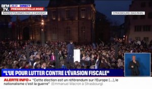 Emmanuel Macron: mon projet "est le seul qui permet de sortir de la dépendance aux gaz et aux hydrocarbures venant de l'est"