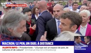 "Vous êtes machiavélique, manipulateur et menteur": échange tendu pour Emmanuel Macron dans le Bas-Rhin