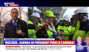 Présidentielle 2022: l'agenda de président du candidat Emmanuel Macron