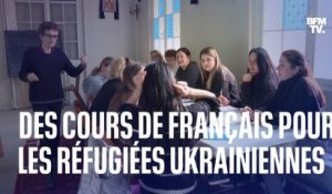 Des cours de français pour les réfugiées ukrainiennes