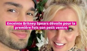 Enceinte, Britney Spears dévoile pour la première fois son petit ventre