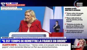 Marine Le Pen: "Je réintégrerais les 15.000 soignants expulsés comme des malpropres"