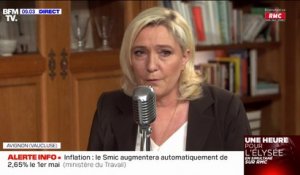 Mobilisations d'étudiants: "Ces petits jeunes devraient respecter la démocratie", déclare Marine Le Pen