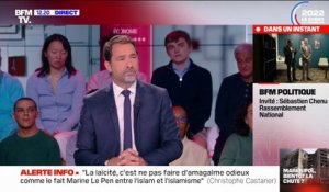 Christophe Castaner: "Nous n'avons aucun problème avec Anne-Sophie Lapix"