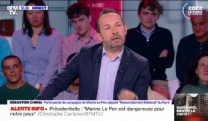 Sébastien Chenu à propos des accusations de fraudes envers Marine Le Pen: "Ce sont les boules puantes d'une élection présidentielle"
