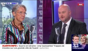 Elisabeth Borne: "Je suis concentrée sur la réélection d'Emmanuel Macron, c'est un moment crucial pour notre pays"
