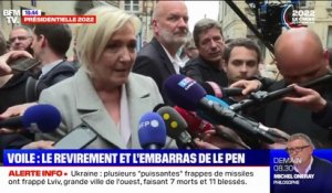 Marine Le Pen, sur le port du voile: "C'est l'Assemblée nationale qui aura lieu d'en débattre"