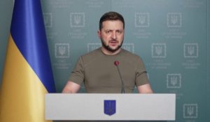 Zelensky sur la bataille pour le Donbass: "Peu importe le nombre de soldats russes, nous nous battrons"