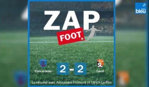 Revivez les buts entre le Stade Lavallois et Concarneau pour la 30e journée de National (2-2)