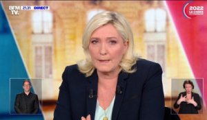 Marine Le Pen sur la guerre en Ukraine: "j'avoue que les efforts, Monsieur Macron, que vous avez développé pour tenter de trouver au nom de la France les voix de la paix méritent d'être soutenus"