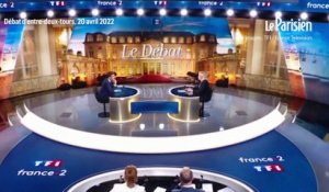 Le faux départ de Marine Le Pen au début du débat de l’entre-deux-tours face  Emmanuel Macron