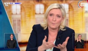 Marine Le Pen: "Je souhaite présenter aux Français un référendum sur l'immigration"