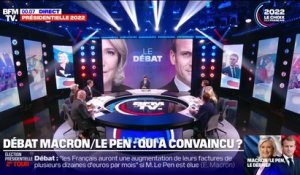 Débat: Les partisans de Marine Le Pen "particulièrement satisfaits" de sa prestation