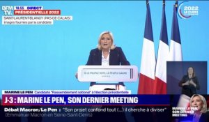 Marine Le Pen tacle l'attitude d'Emmanuel Macron, "d'une arrogance sans limite" lors du débat de l'entre-deux-tours