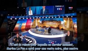 Marine Le Pen en colère - pourquoi elle a changé de tenue dans les loges juste avant le débat avec E