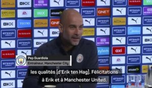 Manchester City - Guardiola souhaite la bienvenue à ten Hag