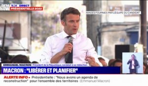 Emmanuel Macron: "Nous devons planifier les grandes transitions"
