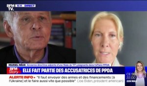 "Peut-être va-t-on avoir enfin un procès?": Muriel Réus réagit à la plainte de Patrick Poivre d'Arvor pour "dénonciation calomnieuse"