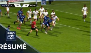 PRO D2 - Résumé Colomiers Rugby-Stade Montois: 27-23 - J28 - Saison 2021/2022