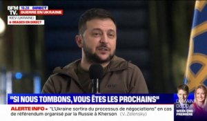 Volodymyr Zelensky: "Tant que la guerre ne sera pas terminée, je ne quitterai pas l'Ukraine"