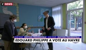 Edouard Philippe a voté au Havre