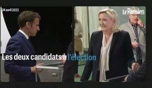 Marine Le Pen et Emmanuel Macron ont voté pour le second tour de l'élection présidentielle