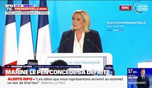 Marine Le Pen: "Je n'ai aujourd'hui aucun ressentiment ni rancœur"