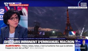 Rachida Dati: "La victoire d'Emmanuel Macron est nette, mais ce n'est pas une victoire d'adhésion"