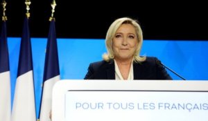 Malgré sa défaite, Le Pen évoque une «victoire éclatante» et lance «la bataille des législatives»