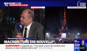 Éric Dupont-Moretti: "Le fait que notre pays n'est pas basculé à l'extrême-droite me fait infiniment plaisir"