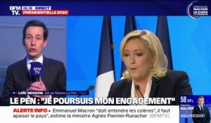 Présidentielle 2022: "Marine Le Pen n'a jamais annoncé une retraite à 53 ans", selon son entourage