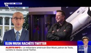 Le patron de Tesla, Elon Musk, rachète Twitter