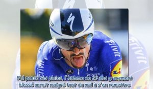 Julian Alaphilippe gravement blessé - un proche donne de ses nouvelles, -Il est conscient- mais son