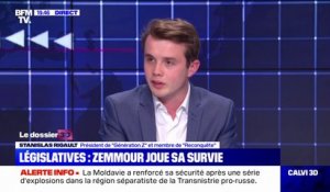 Stanislas Rigault (Reconquête), appelle au dialogue entre Marine Le Pen et Éric Zemmour