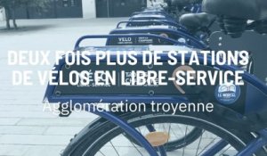 Deux fois plus de stations de vélos en libre-service dans l'agglomération troyenne