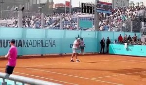 ATP - Madrid 2022 - Rafael Nadal à l'entrainement et à Madrid, son premier tournoi sur terre de la saison !