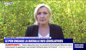 En ce 1er-Mai, Marine Le Pen appelle à la mobilisation pour les législatives