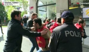 Premier-mai tendu en Turquie : échauffourées  entre police et manifestants à Istanbul