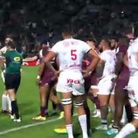 TOP 14 - Essai de pénalité (UBB) - Union Bordeaux-Bègles - RC Toulon - Saison 2021:2022