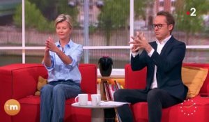 Damien Thévenot et Estelle Colin hypnotisés en direct dans « Télématin » par l’hypnotiseuse Giorda et partent en fou rire sur le plateau - VIDEO