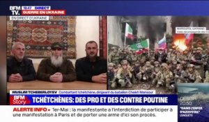 Ukraine: pour le dirigeant du bataillon Cheikh Mansour, les Tchétchènes qui ont rejoint la Russie sont "des sales traîtres"